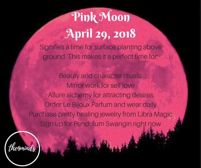 Pink Moon April 29, 2018